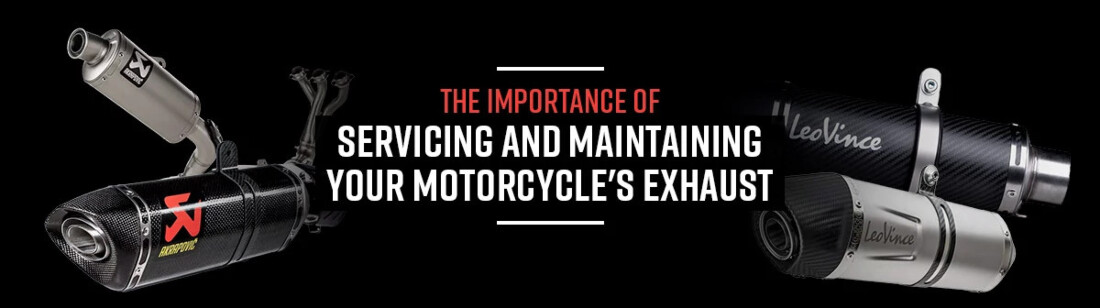 Vikten av att betjäna och underhålla din motorcykels avgaser