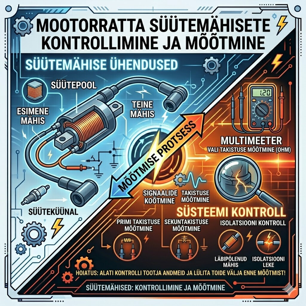 Så mäter du statorer på motorcyklar och ATV:er