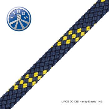 Handy-Elastic navyblue-yellow 14mm x 150m