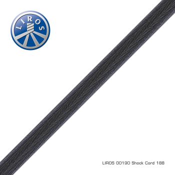 Shock cord black 4mm x 100m