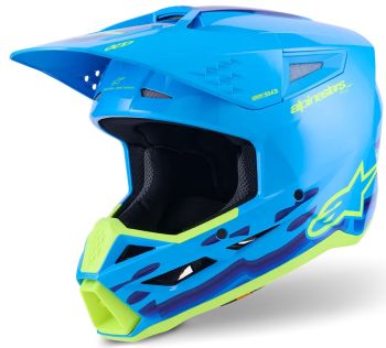 HELMET SM3 FORCE CYAN S