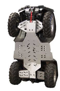 Põhjakaitse täis komplekt (alumiinium): Linhai 550 EFI V-Twin