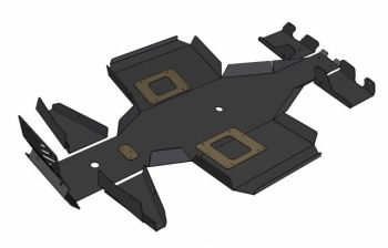 Põhjakaitse täis komplekt (plastik): Polaris Sportsman X2 800