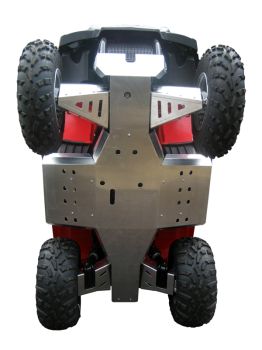 Põhjakaitse täis komplekt (alumiinium): Polaris Sportsman 400 / 450 / 500 (-2010)