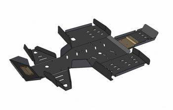 Põhjakaitse täis komplekt (plastik) Kawasaki KVF650 BruteForce Rigid