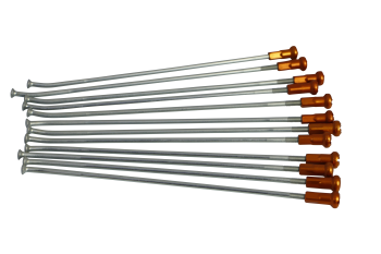 SPOKE KIT FR 14 SIL/OR