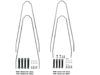 U Stays kit Velo45 Velo47 for Suntour