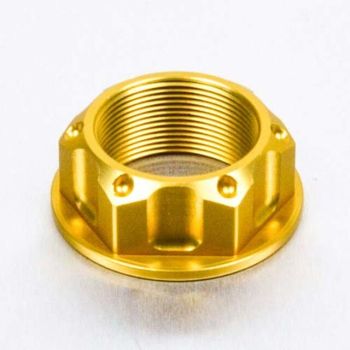 NUT TOP YOKE M28X1.00 GOLD