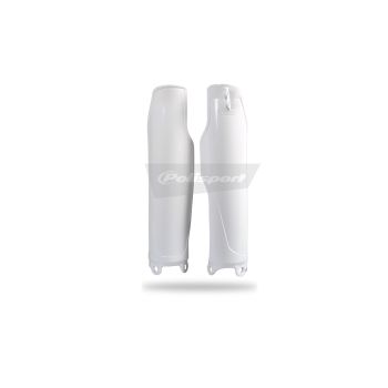 FORK COVERS KXF250/450 09- WH