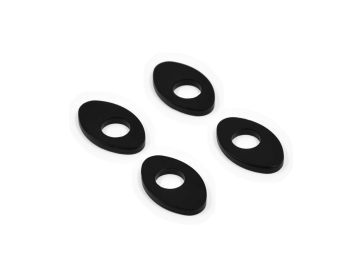 INDY SPCR MV M8 STEEL BLK