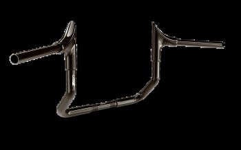 HANDLEBAR BULL 12 BLACK CHROME