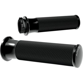 GRIPS - SMOOTH - CABLE - BLACK