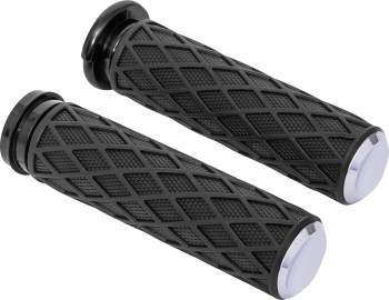 GRIPS - DIAMOND - TBW - CHROME