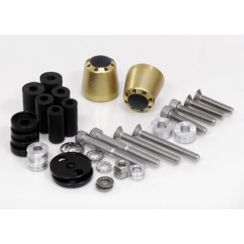 HANDLEBAR WEIGHTS CONE GOLD