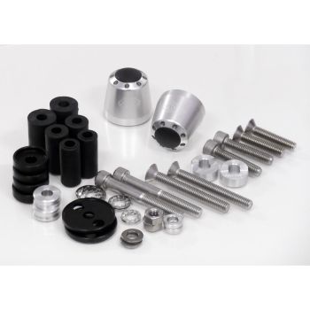 HANDLEBAR WEIGHTS CONE SILVER