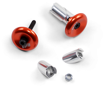 BAR END ALUMINUM OR