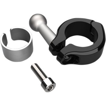 CLAMP ALUM BLK 7/8-1