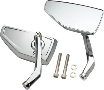 MIRRORS CHICANE CHROME PAIR