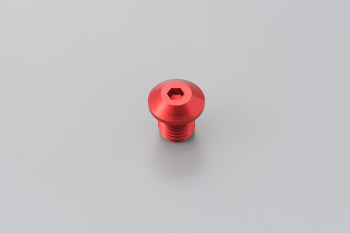 MIRROR PLUG BOLT RED LEFT
