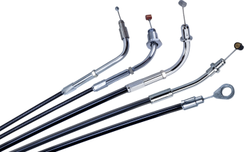 CABLE CLUTCH SOFTAIL BLACK +8