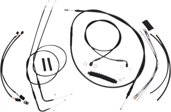 CONTROL CABLE KIT XR BLK