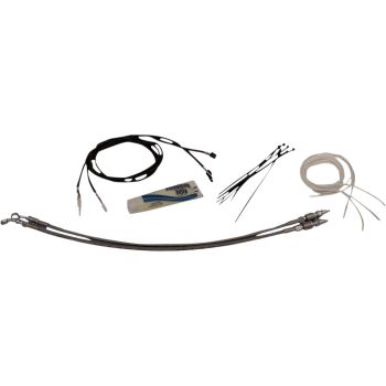 INSTALL KIT FLHR 18-20 BRAIDED