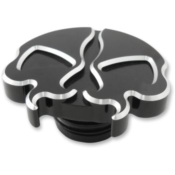 CAP GAS SP SKL BLK NVNT