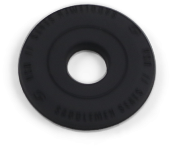 SEAT FENDER WASHER BLACK