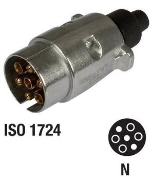 PISTIK 7KL. ISO1724 ALUMIINIUM