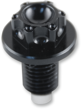 DRAIN PLUG 8X1.25X12 BLK