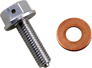 DRAIN PLUG MAGNETIC SLVR