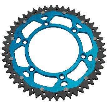 SPROCKET DUAL MSE HUS 48T BLUE