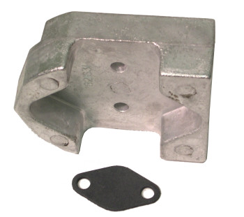 Perf metals anode, Gimbal Housing Block