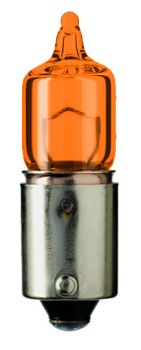 Flösser HY6W 12V 6W BAZ9s Amber