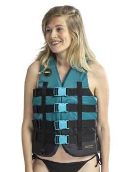 JOBE 4 Buckle vest teal