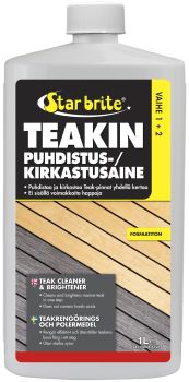 Star brite One Step Teak Cleaner & Brightener 1L