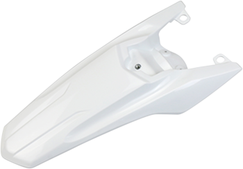 FENDER REAR YZ65 19- WHITE