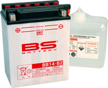 BS Battery BB14-B2 (cp) Conventional, Dry charged