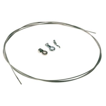 Rotary Vajer reparationssats (1) Vajer Ø2mm p. 2.5m (1) Z-Krok (2) O-nippel