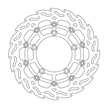 BRAKE DISC FLAME FLOAT FT R