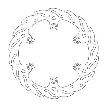 BRAKE DISC FLAME FRONT RIGHT