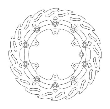 BRAKE DISC FLAME FLOAT FT L