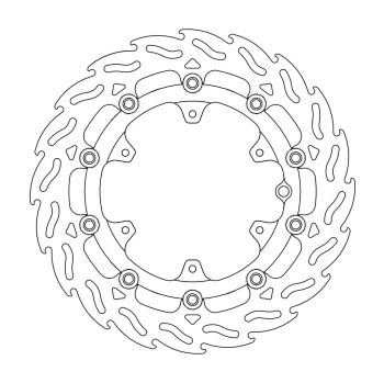 BRAKE DISC FLAME FLOAT FT R