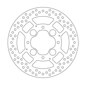 BRAKE DISC HALO REAR