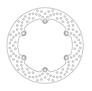 BRAKE DISC HALO REAR