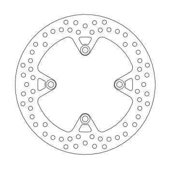 BRAKE DISC HALO REAR