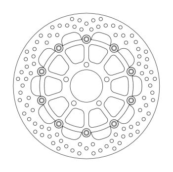 BRAKE DISC HALO FLOAT FT