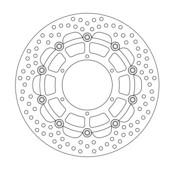 BRAKE DISC HALO FLOAT FT