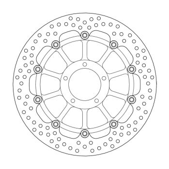BRAKE DISC HALO FLOAT FT