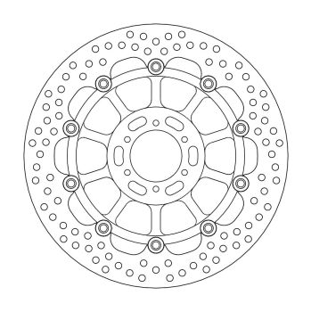 BRAKE DISC HALO FLOAT FT